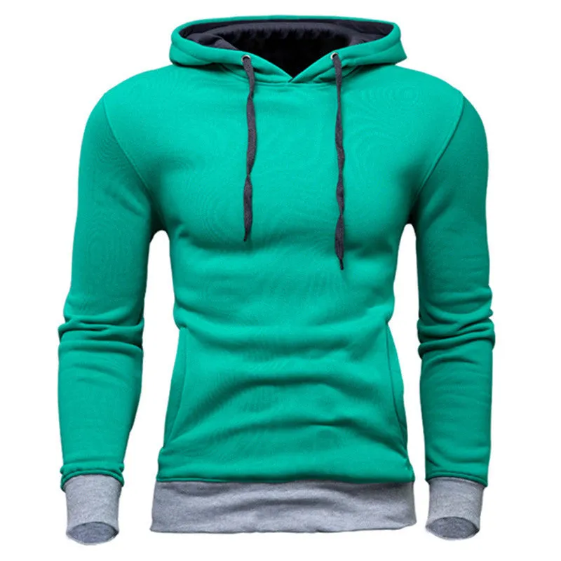 Brand Sweatshirt Men Hoodies Fashion Solid Fleece Hoodie Mens Hip Hop Suit Pullover Men's Tracksuits