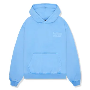 BROKEN PLANET BASICS HOODIE ‘WASHED LIGHT BLUE’