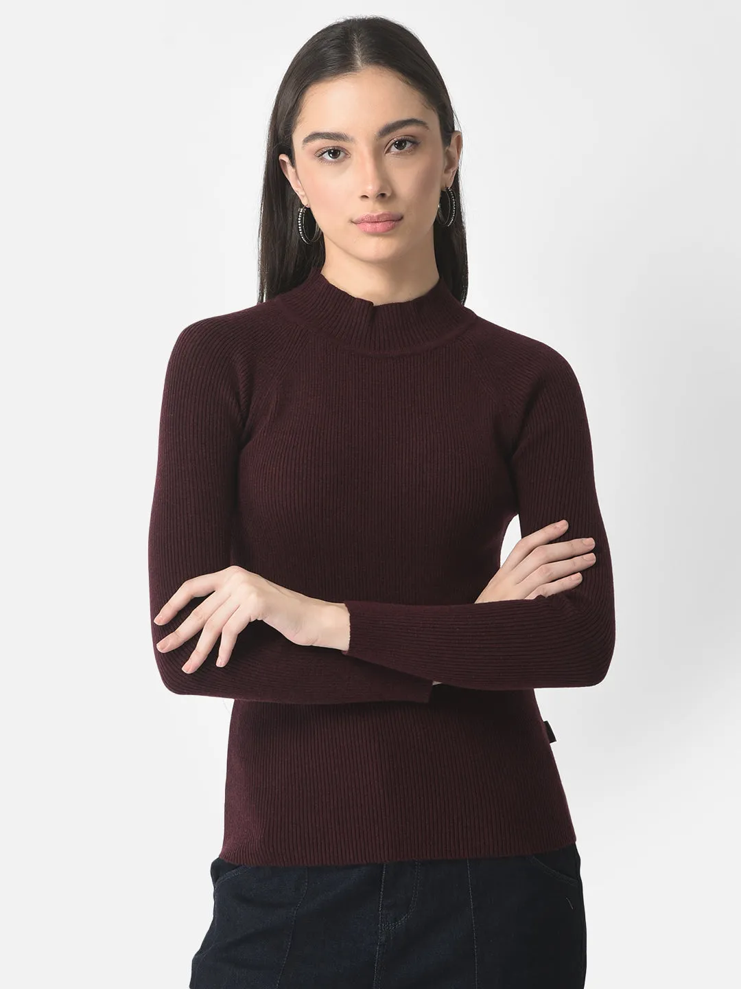 Burnt Maroon Sweater