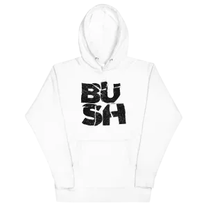 Bush Stacked Logo Jumbo Print Hoodie
