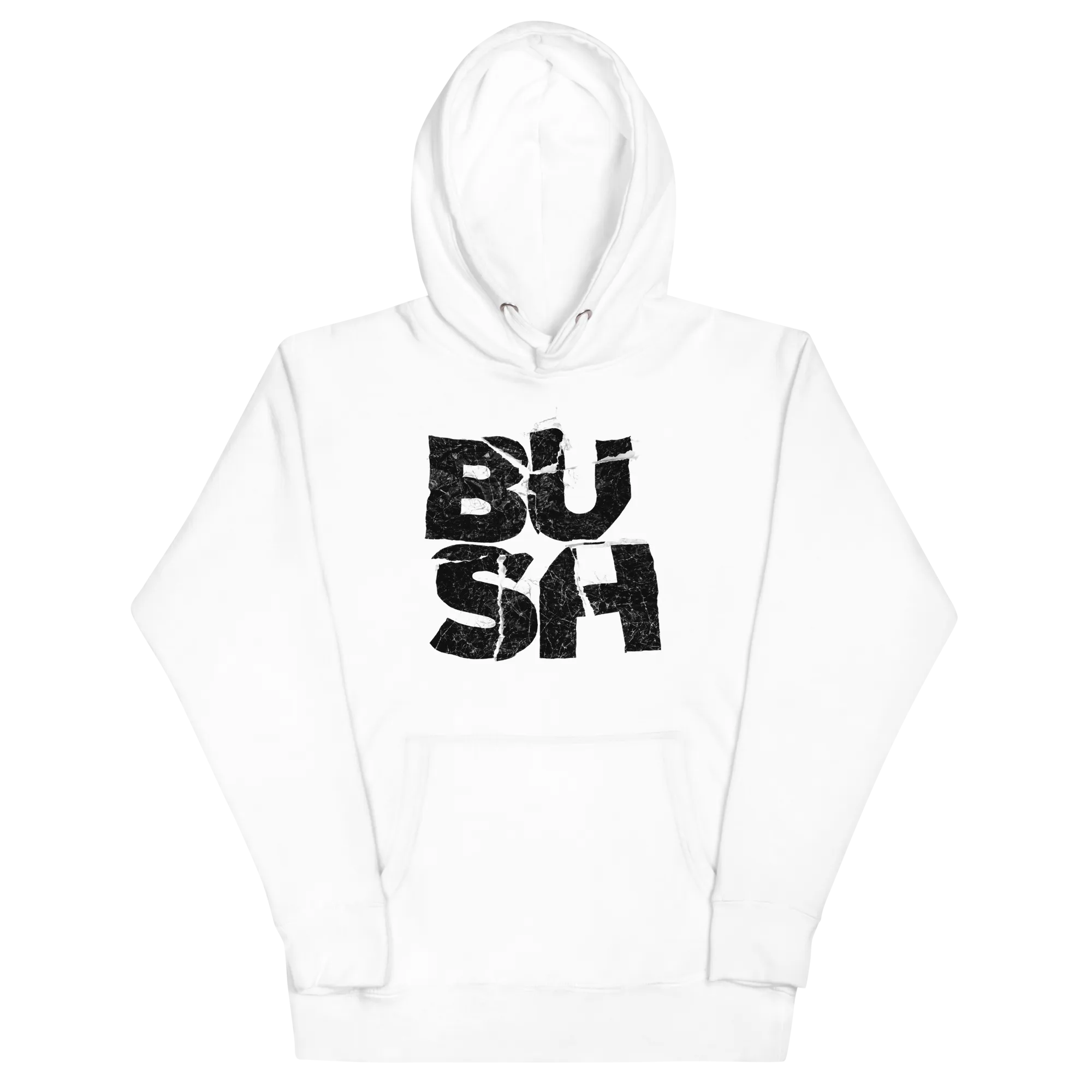 Bush Stacked Logo Jumbo Print Hoodie