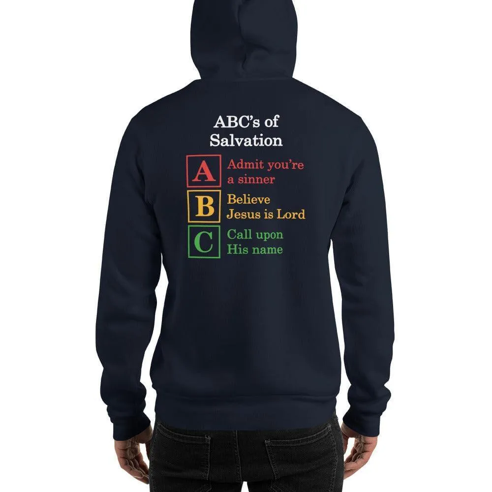 But God With ABC's of Salvation 2-Sided Hoodie