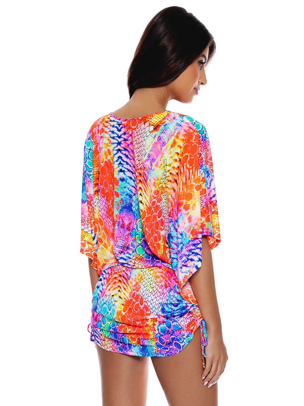 Cabana V Neck Dress ::RET