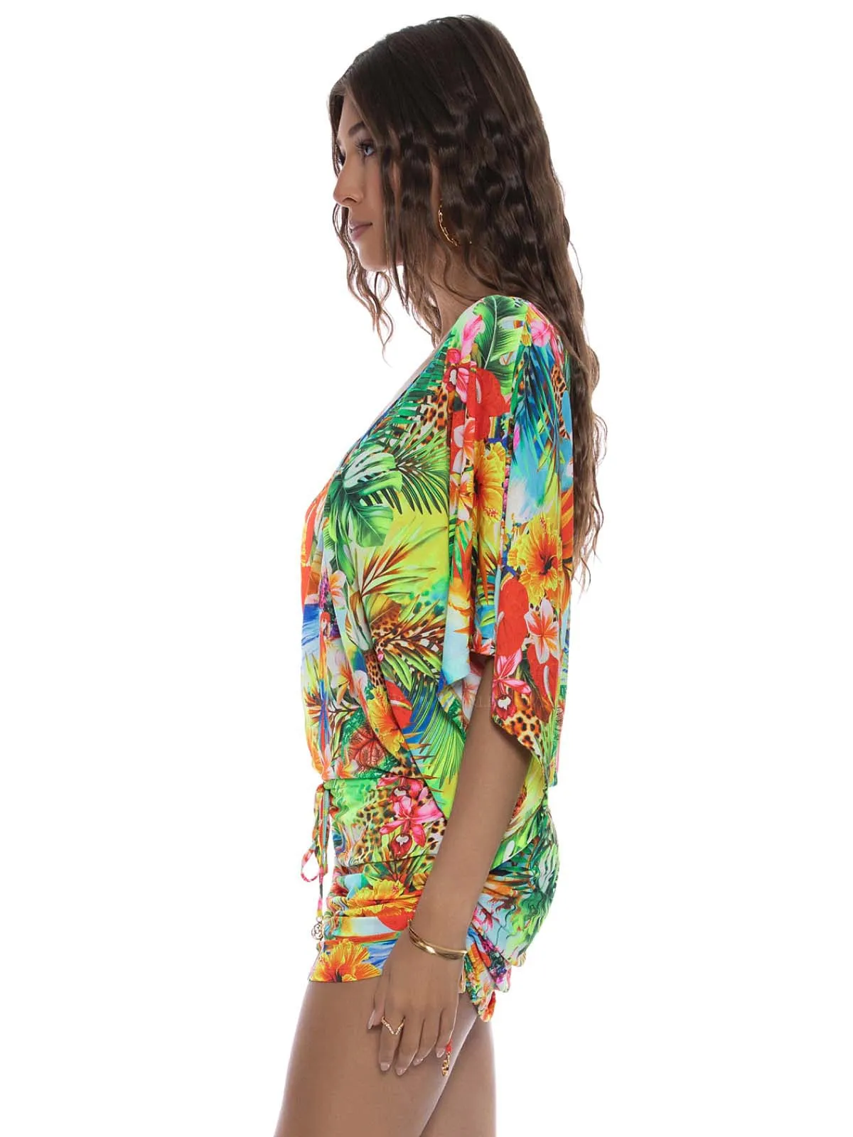 Cabana V Neck Dress ::RET