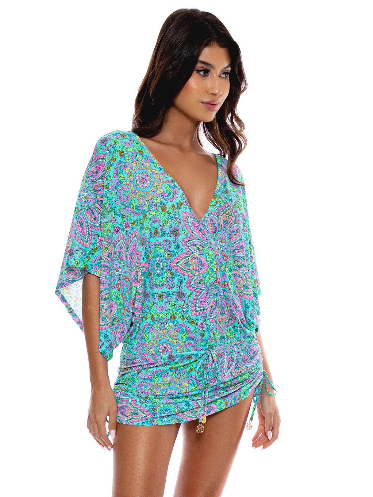 Cabana V Neck Dress ::RET