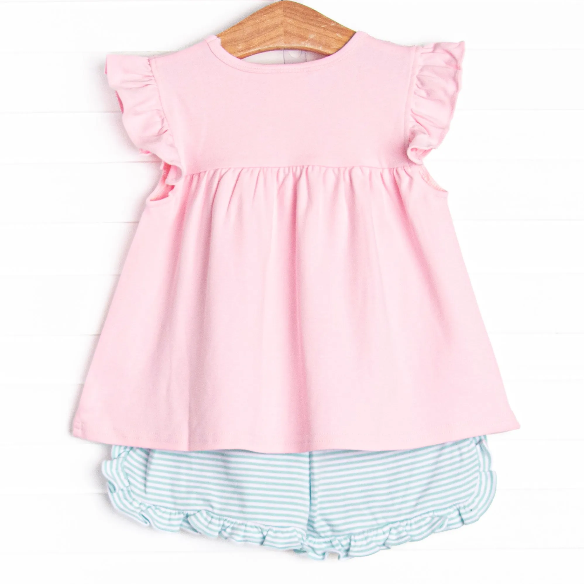 Caitlyn Pima Short Set, Pink