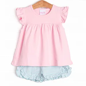 Caitlyn Pima Short Set, Pink
