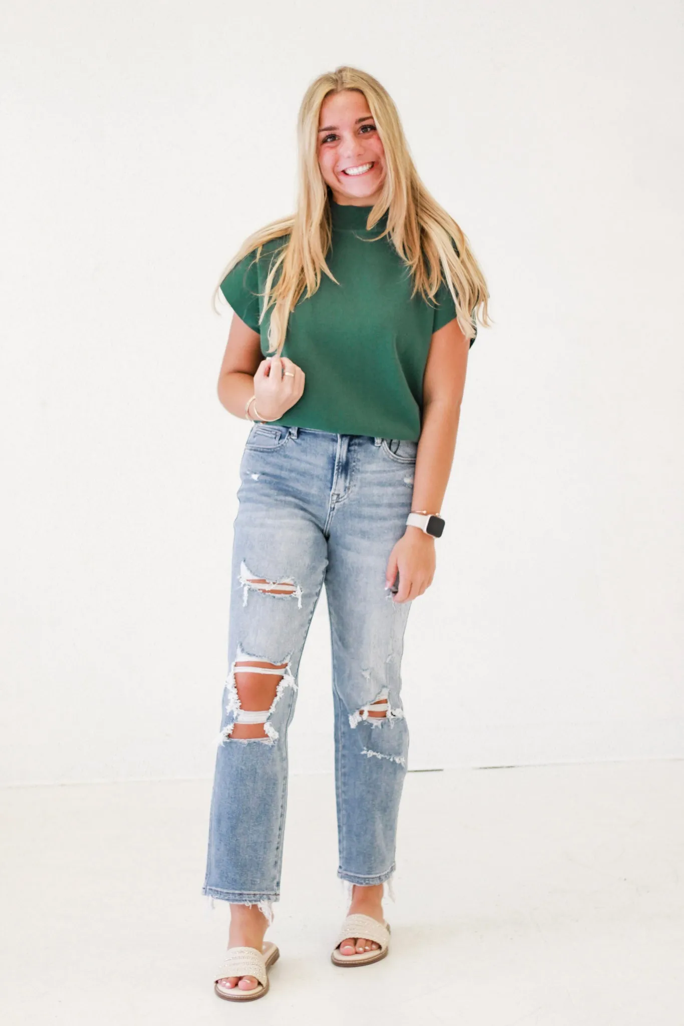 Call Me Classic in Hunter Green