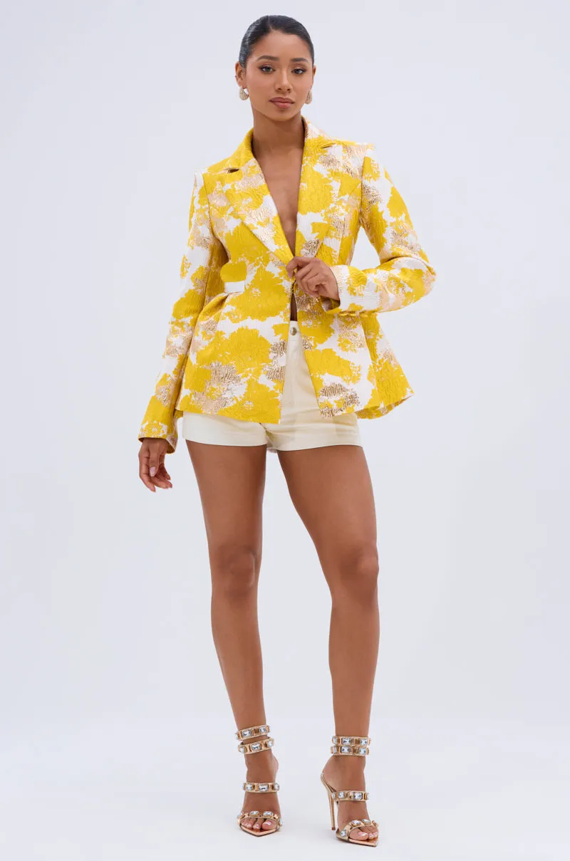 CANARY PEPLUM BLAZER
