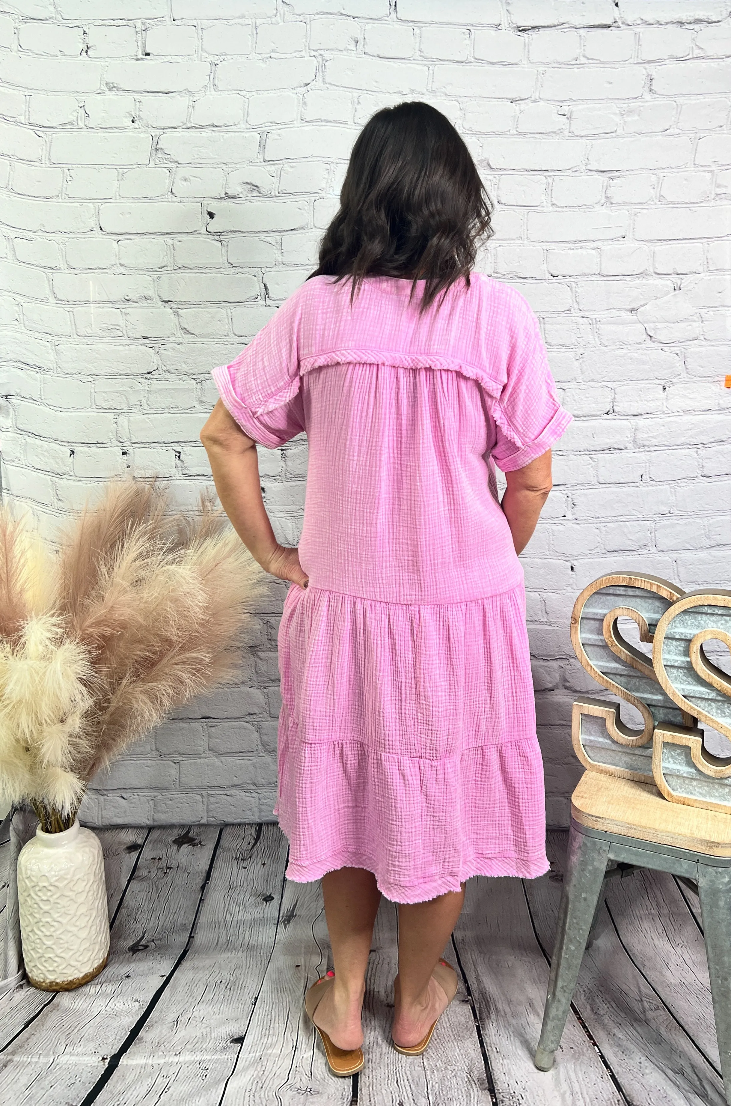 Candy Crush Double Gauze Dress