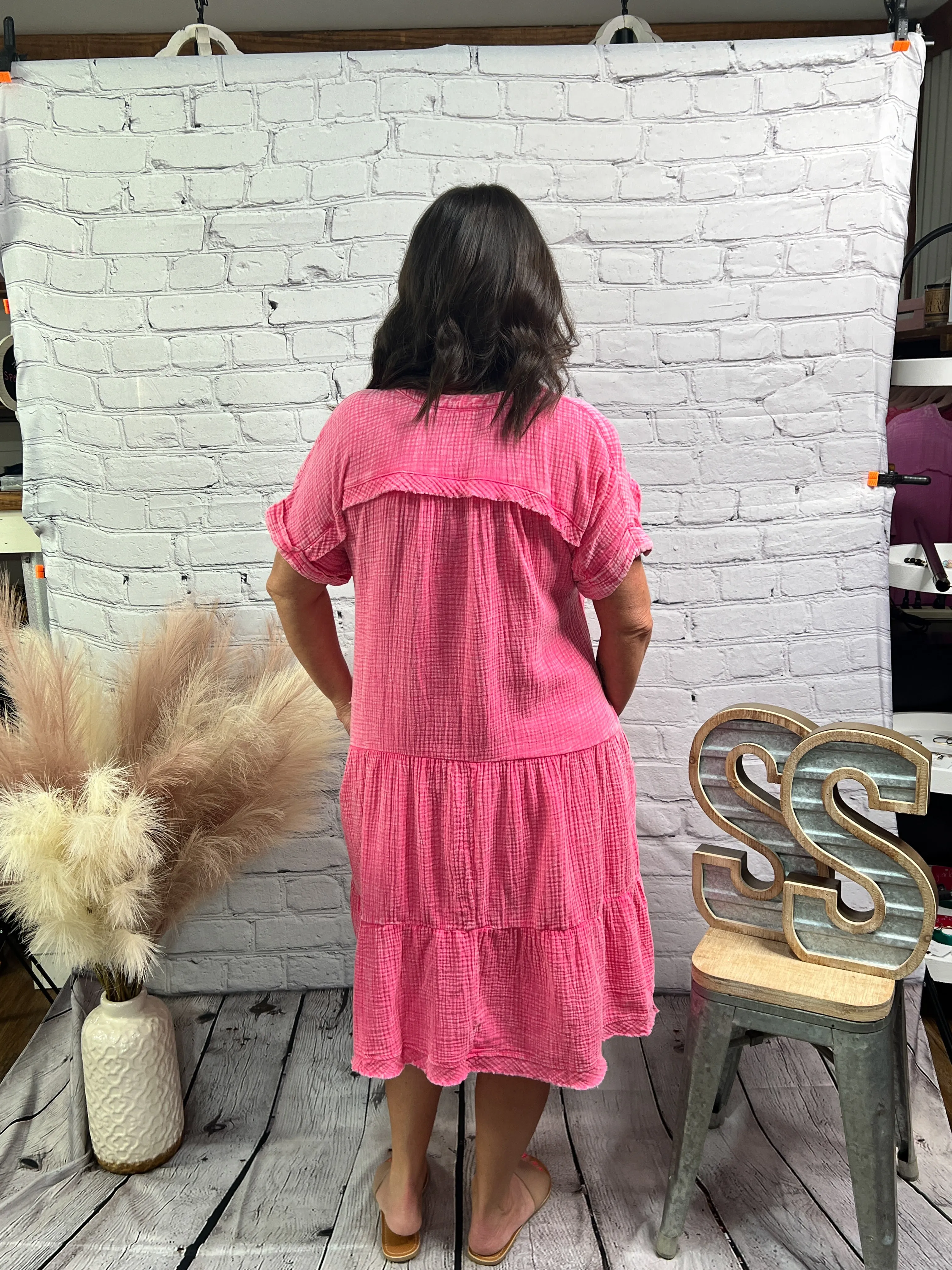Candy Crush Double Gauze Dress
