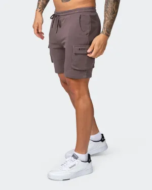 Cargo Vintage Shorts - Dark Taupe