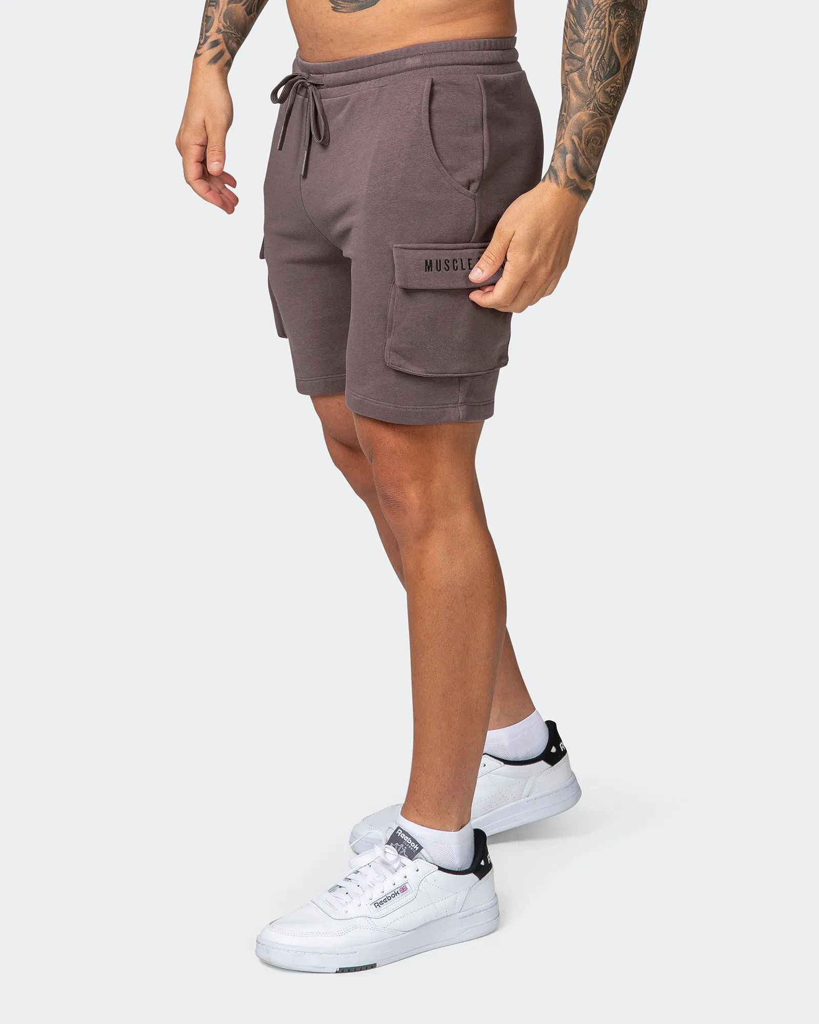 Cargo Vintage Shorts - Dark Taupe