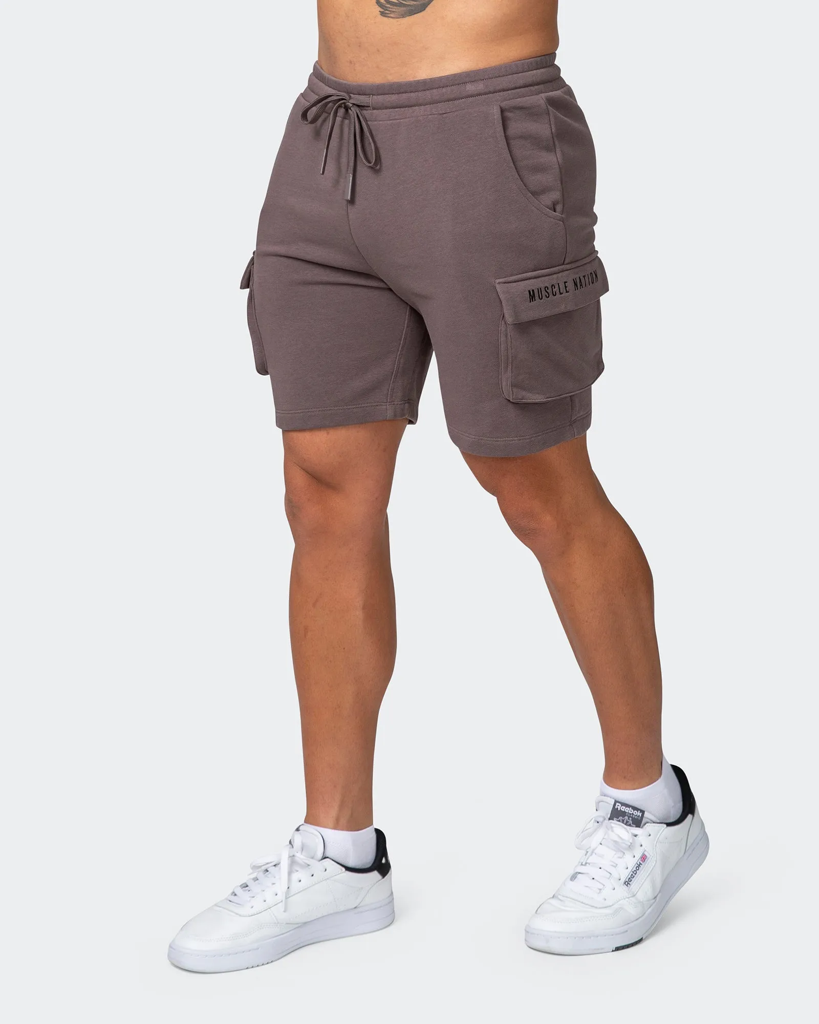 Cargo Vintage Shorts - Dark Taupe