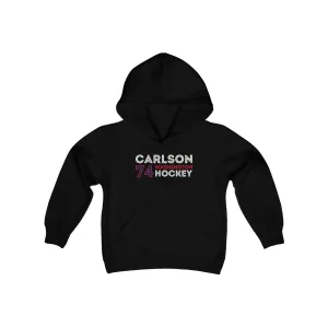 Carlson 74 Washington Hockey Grafitti Wall Design Youth Hooded Sweatshirt