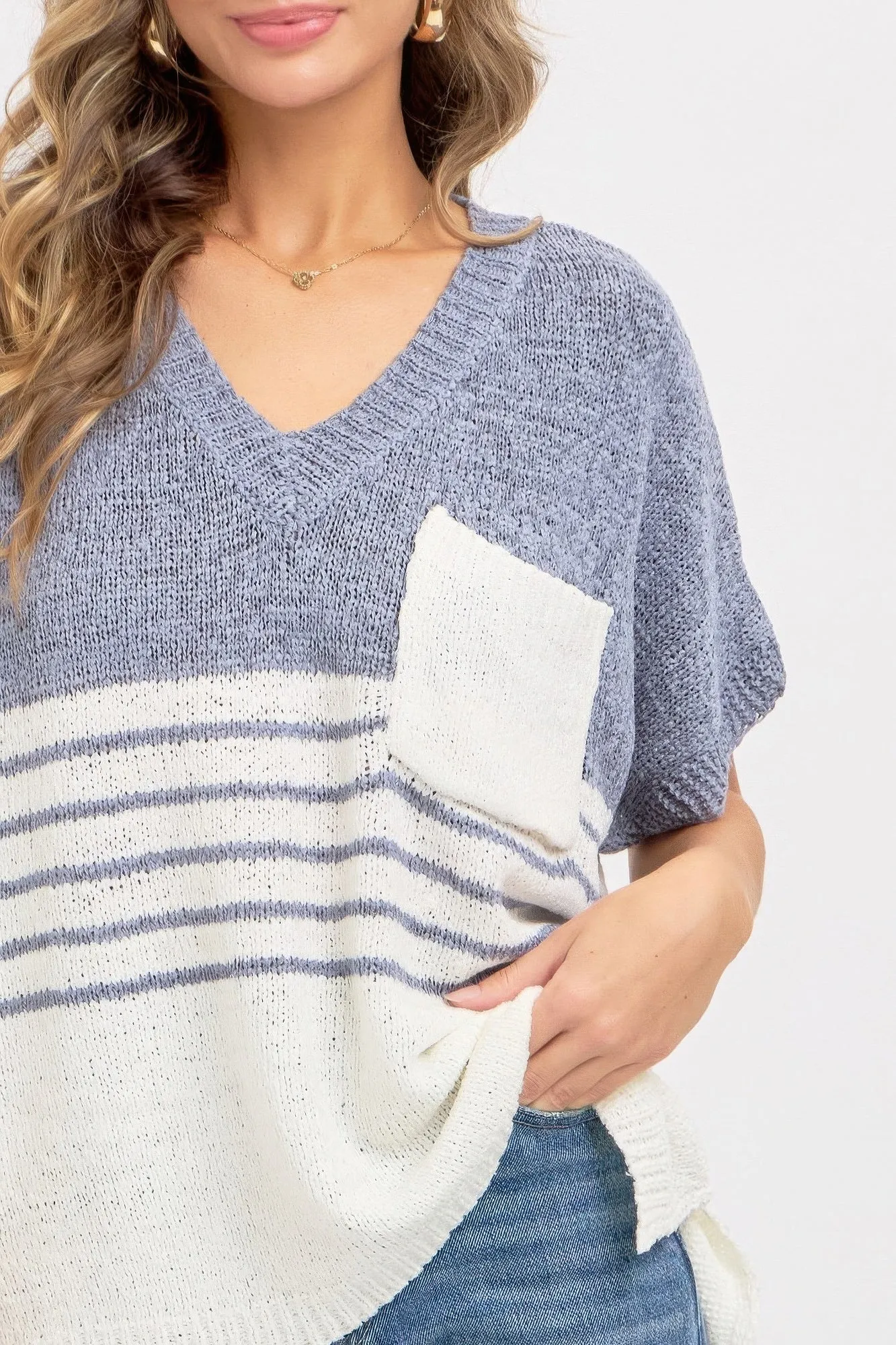 Casual Oversized Knit Top