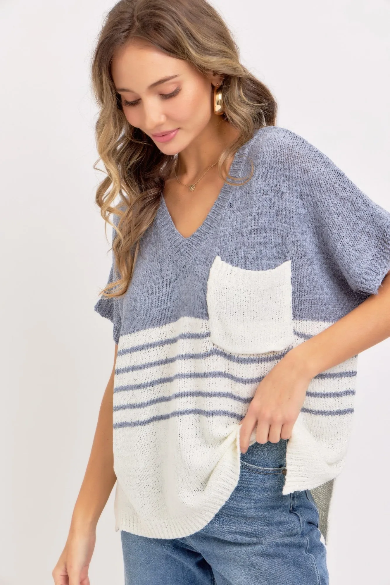 Casual Oversized Knit Top