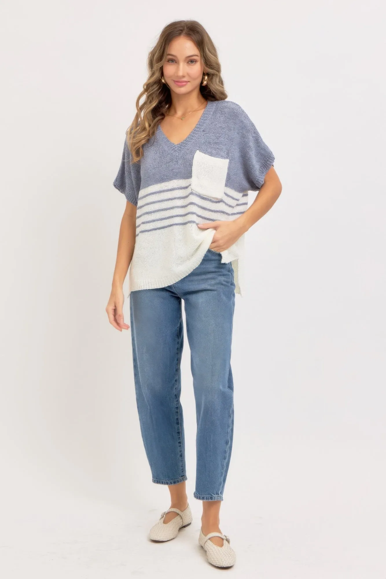 Casual Oversized Knit Top