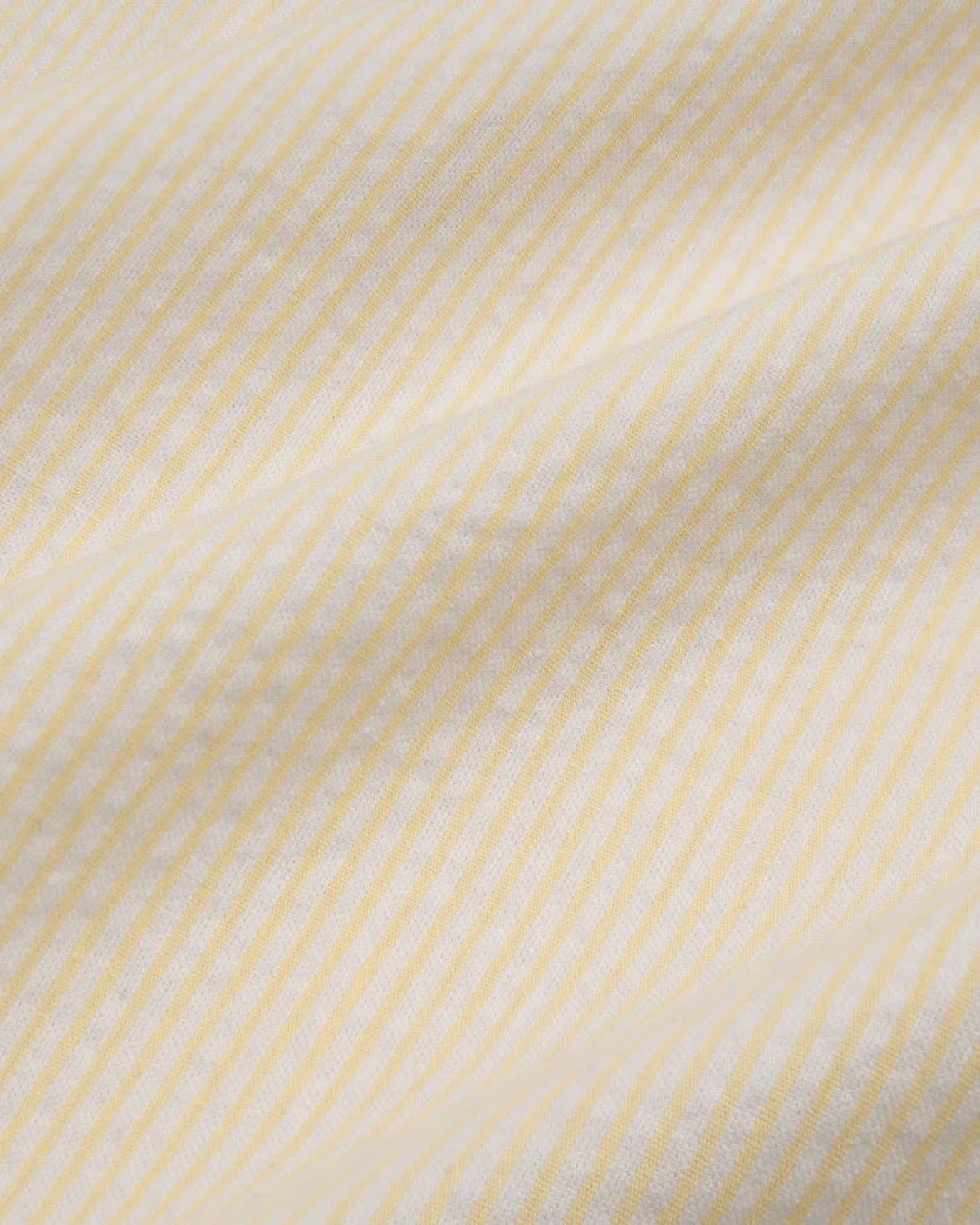Chelsea Peers - Poplin Micro Stripe Short Pyjama Set - Yellow & White
