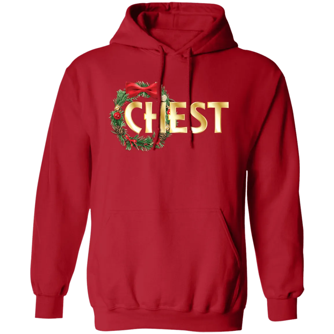 Chest | Red Christmas Hoodie