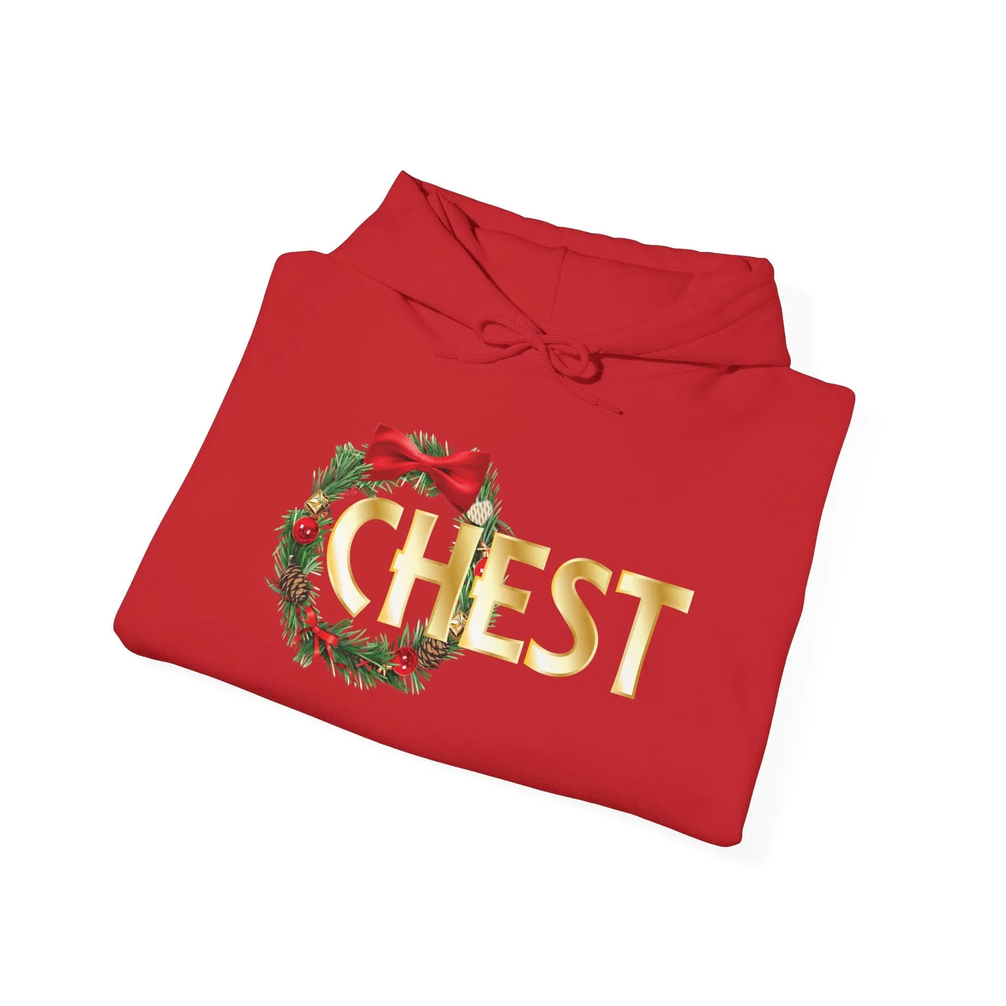 Chest | Red Christmas Hoodie