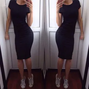 Chirse Clothing Company Women Fashion Sexy Short Sleeve Dress