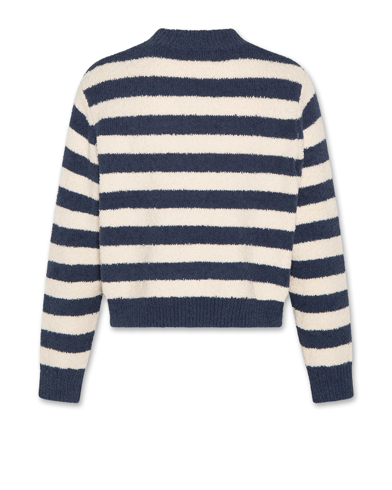 chock striped c-neck 000760 - indigo