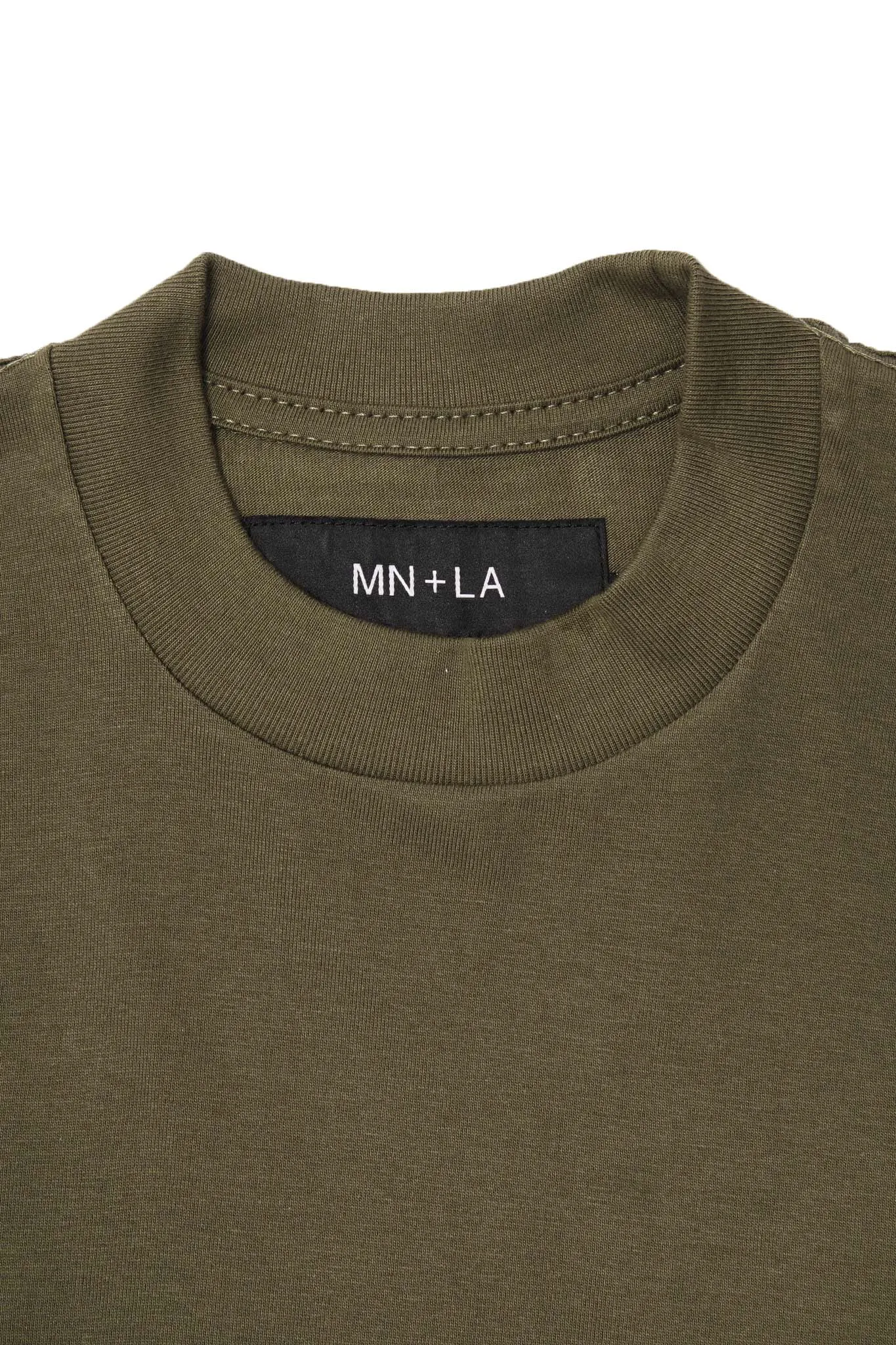 CHOP CHOP TEE IN OLIVE
