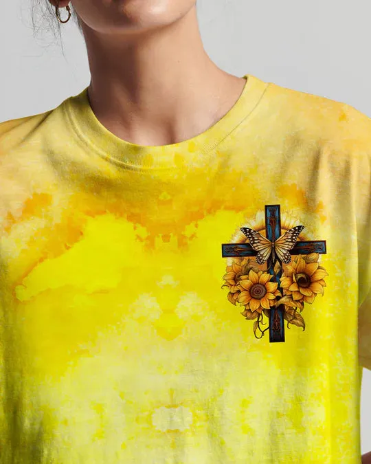 Christianartbag 3D T-Shirt For Women, A Day Without Prayer Is A Day Without Power, Christian Shirt, Faithful Fashion, 3D Printed Shirts for Christian Women