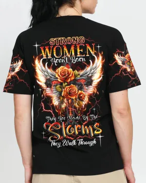 Christianartbag 3D T-Shirt For Women, Strong Women, Christian Shirt, Faithful Fashion, 3D Printed Shirts for Christian Women