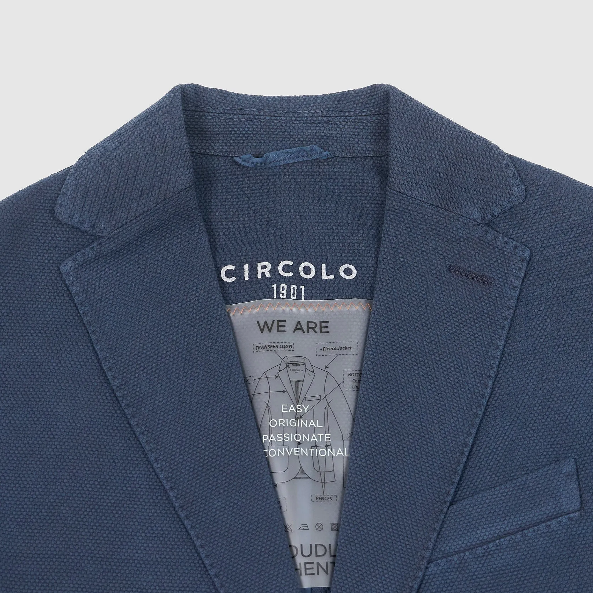 Circolo 1901 Oxford Men's Easy Blazer