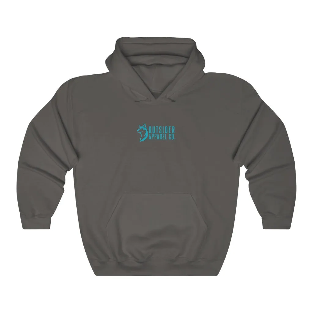 Classic Blue Logo Hoodie