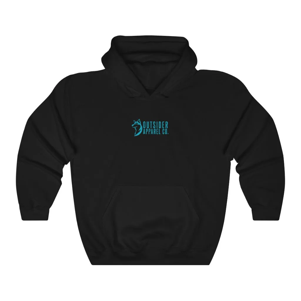 Classic Blue Logo Hoodie
