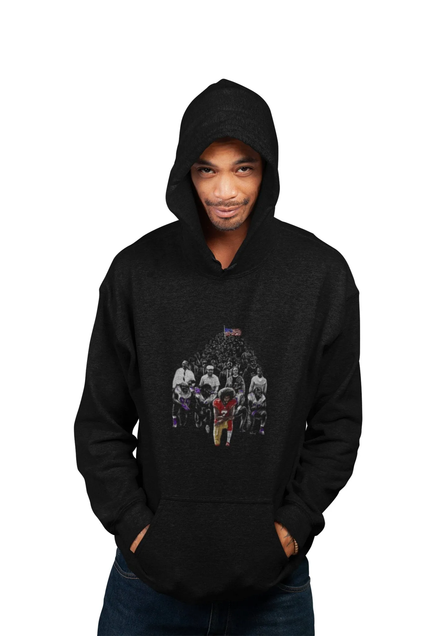 Colin Kaepernick | Then & Now | Hoodie
