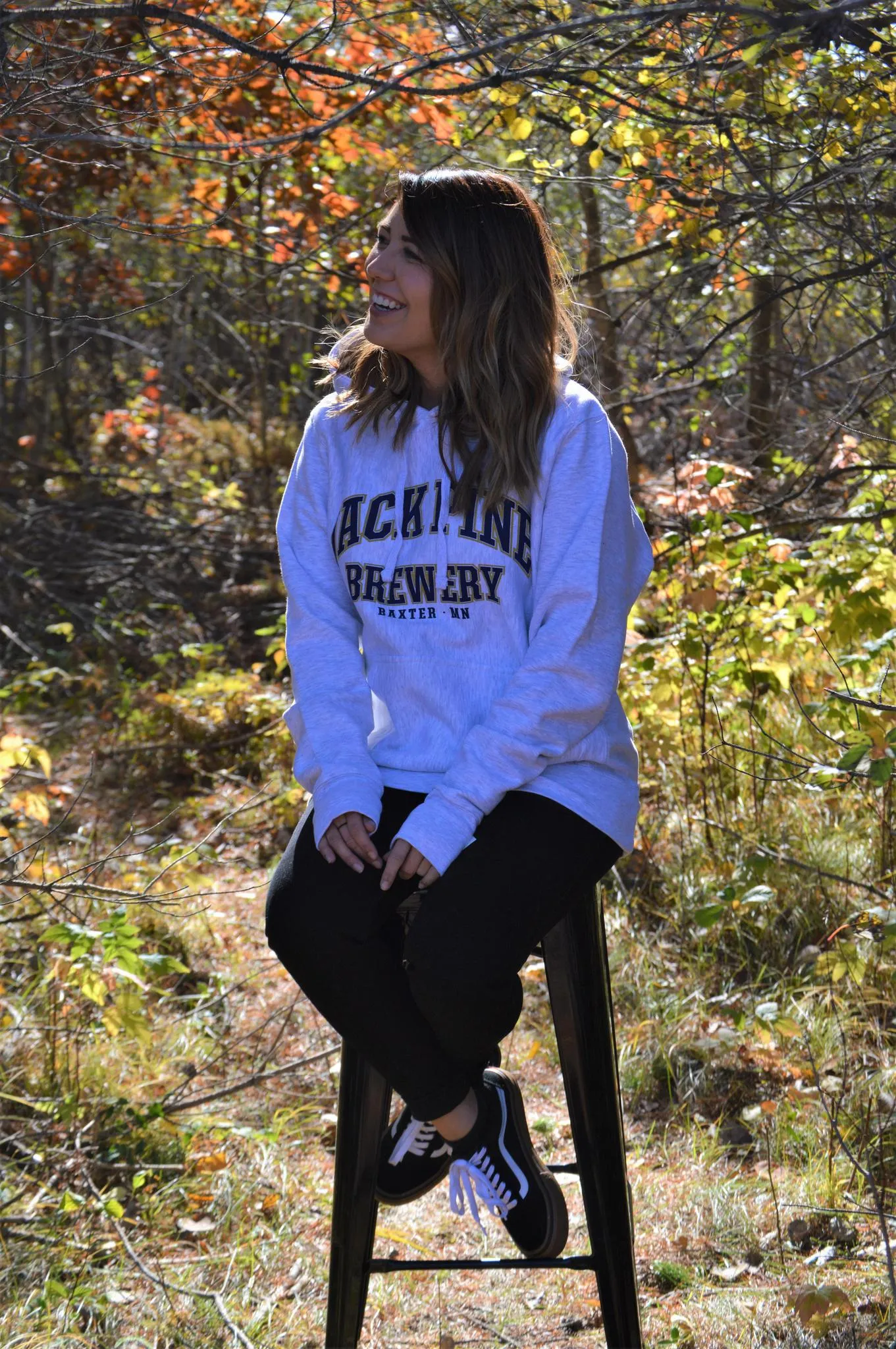 Collegiate Hoodie, Grey