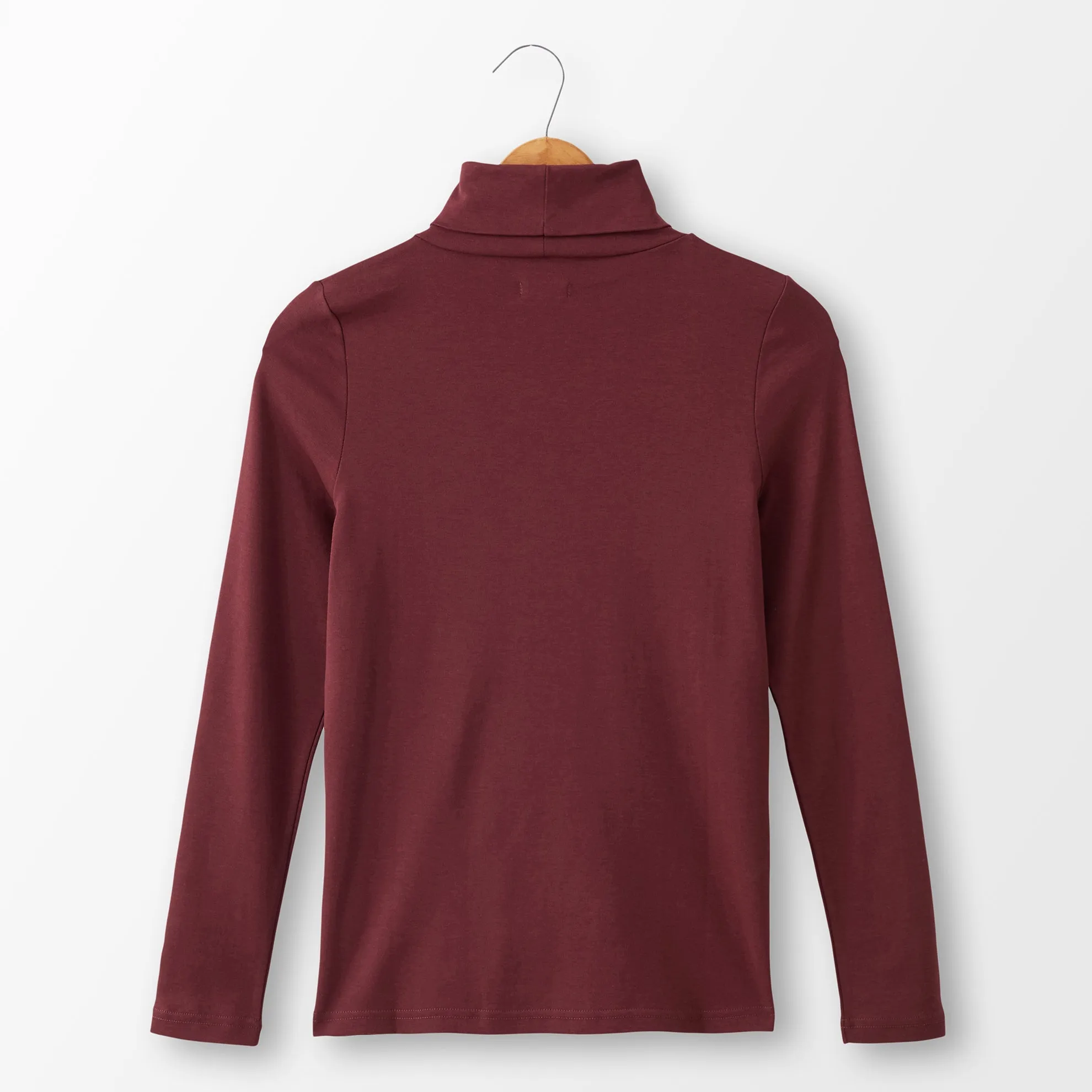 Cotton Jersey Turtleneck