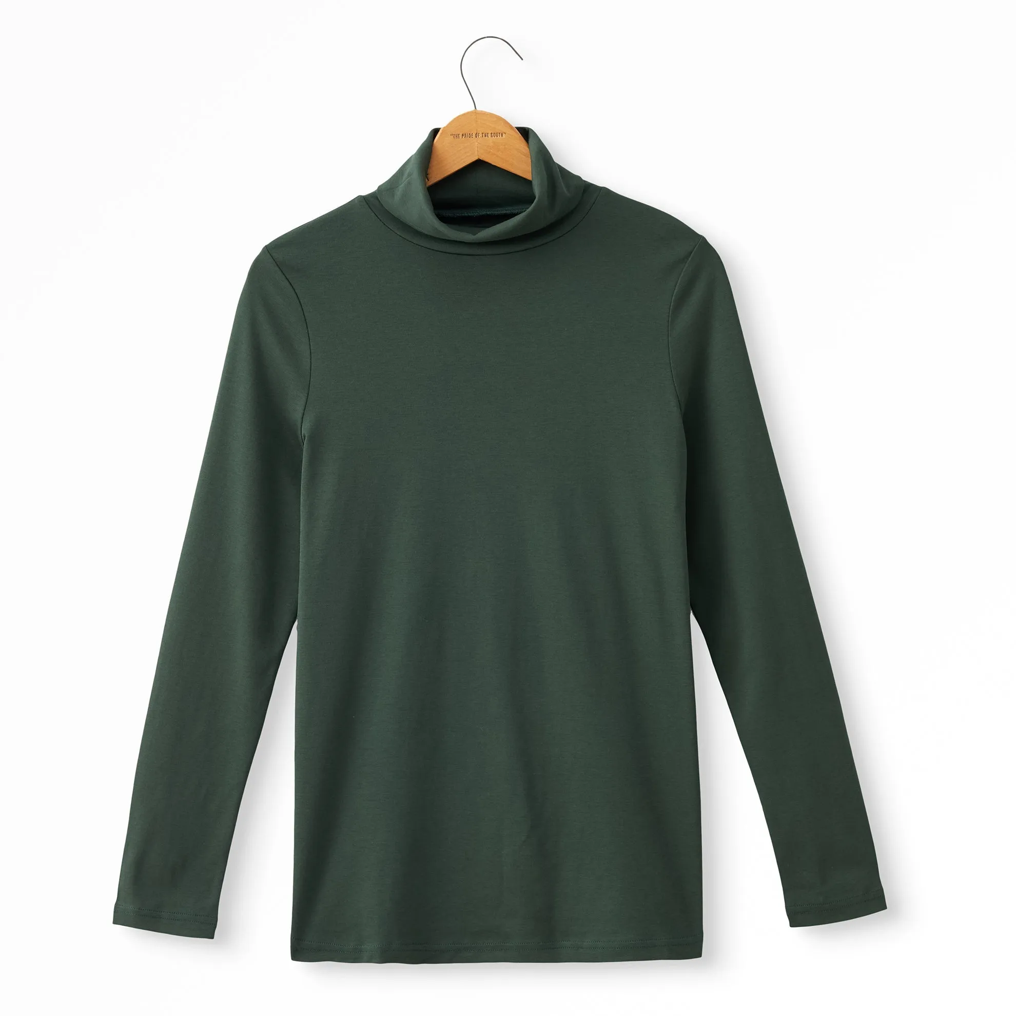 Cotton Jersey Turtleneck