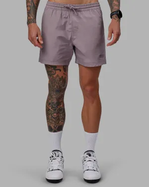 Daily 5" Short - Grey Purple