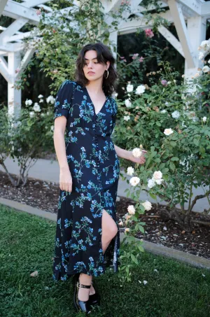 Daliya Dress in Midnight Sky Floral