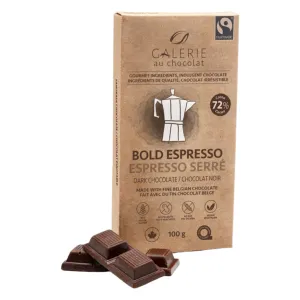 Dark Chocolate Bar - Bold Espresso