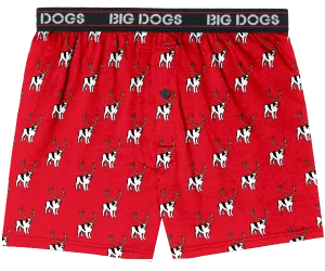 Dog Deer Knit Boxers