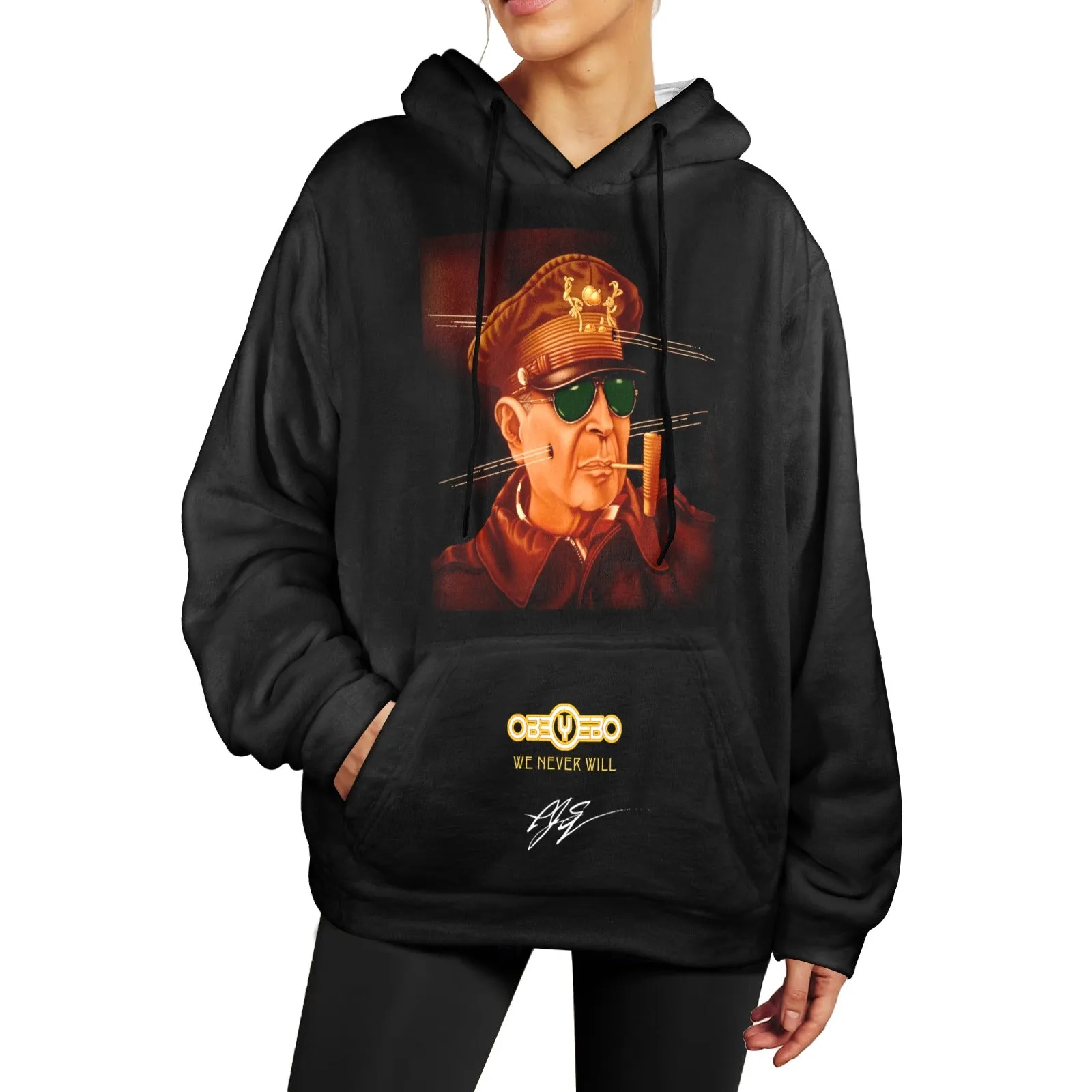 Douglas MacArthur Women's Flannel Hoodie