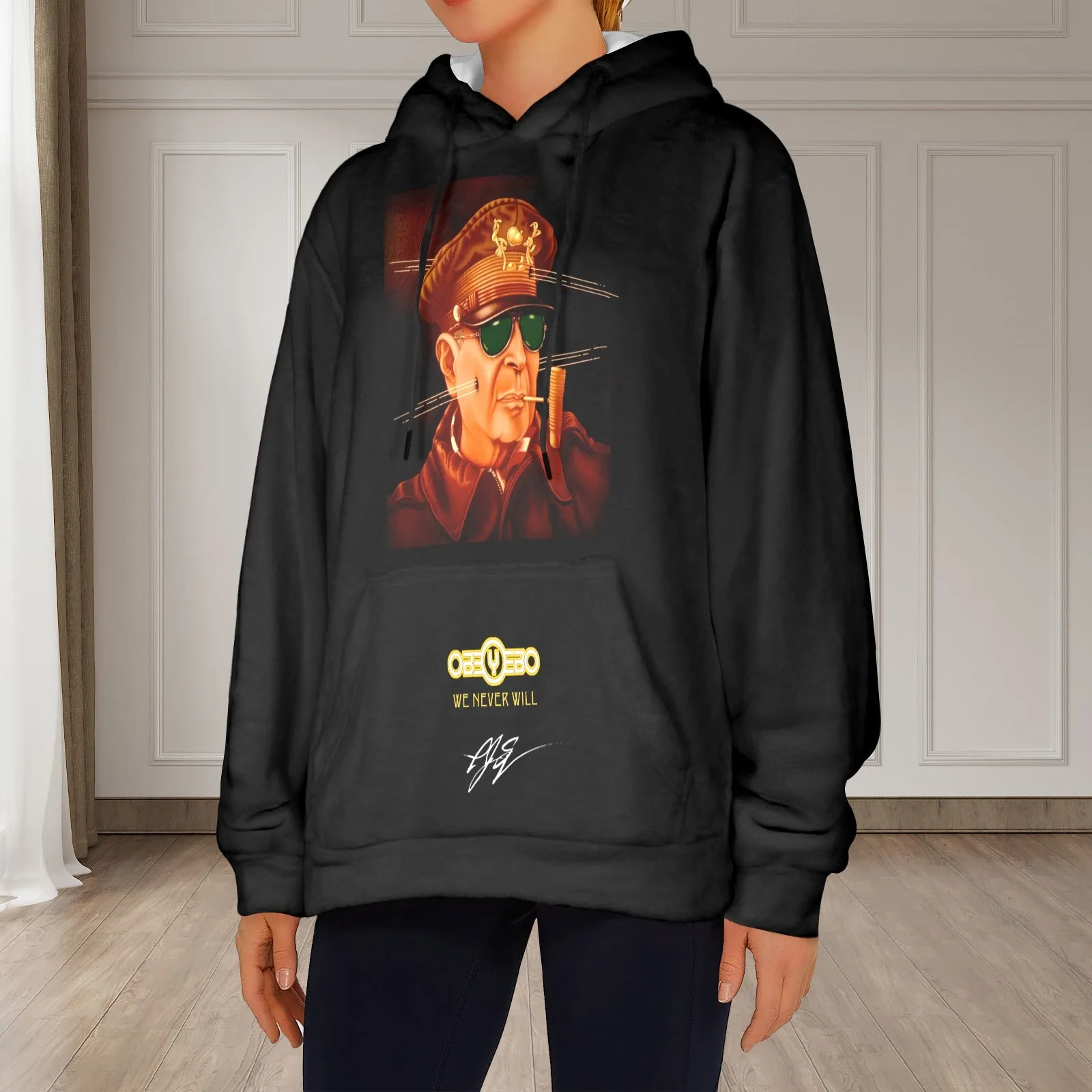 Douglas MacArthur Women's Flannel Hoodie