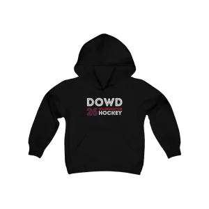 Dowd 26 Washington Hockey Grafitti Wall Design Youth Hooded Sweatshirt