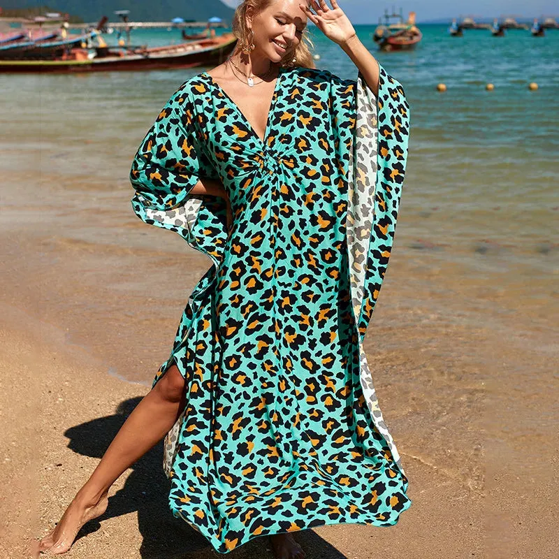Dress Plus Size Oversized Long Beach Dress