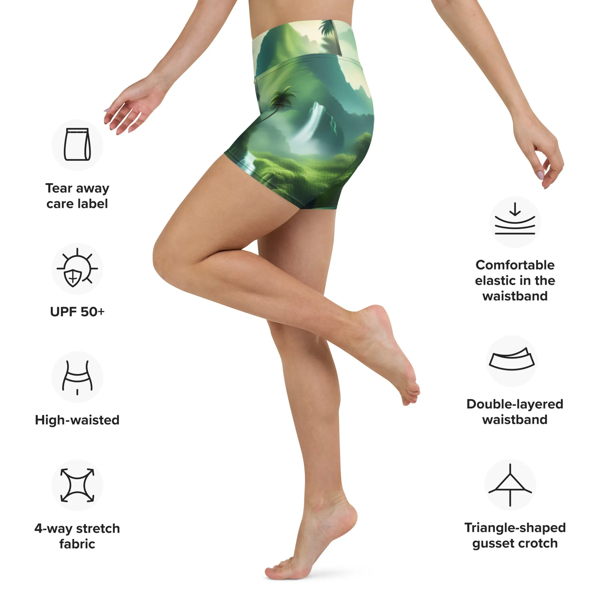 EARTH ELEMENT YOGA SHORTS