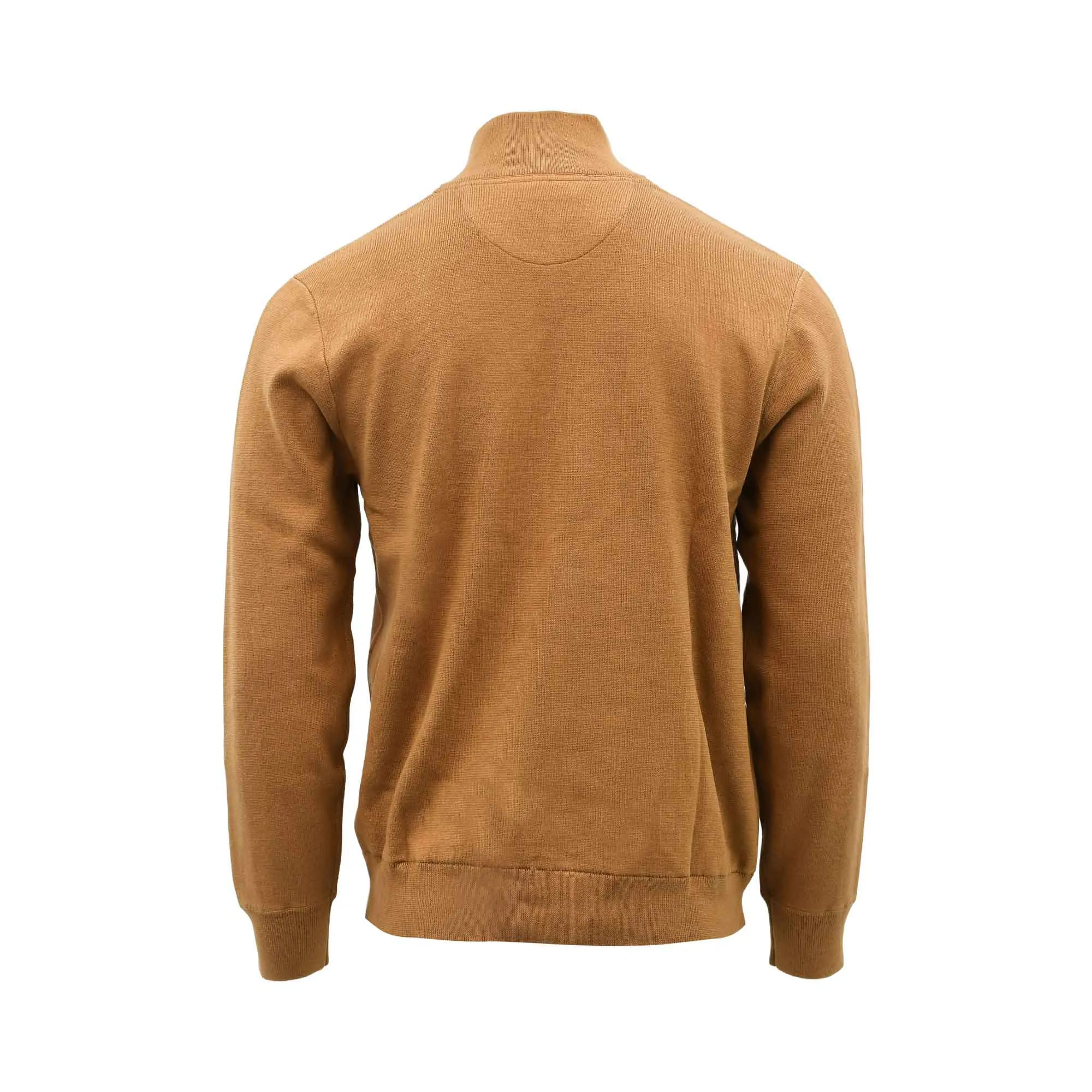 Eden Park Men's Zip-Up Sweatshirt with Logo Tape