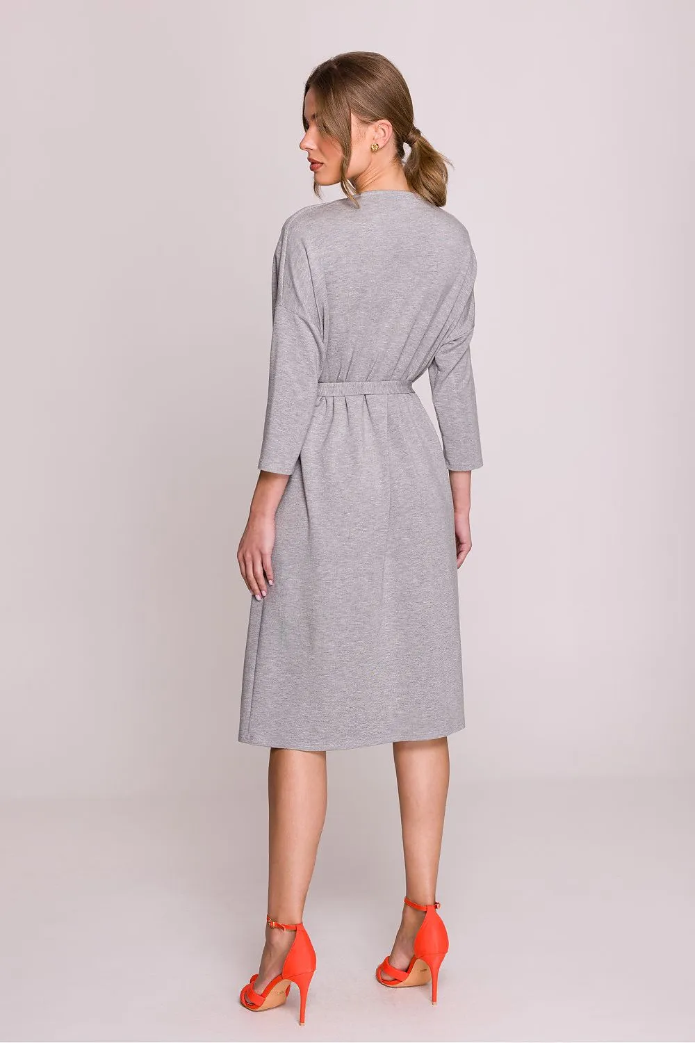 Elegant Water Neck Oversized Dress