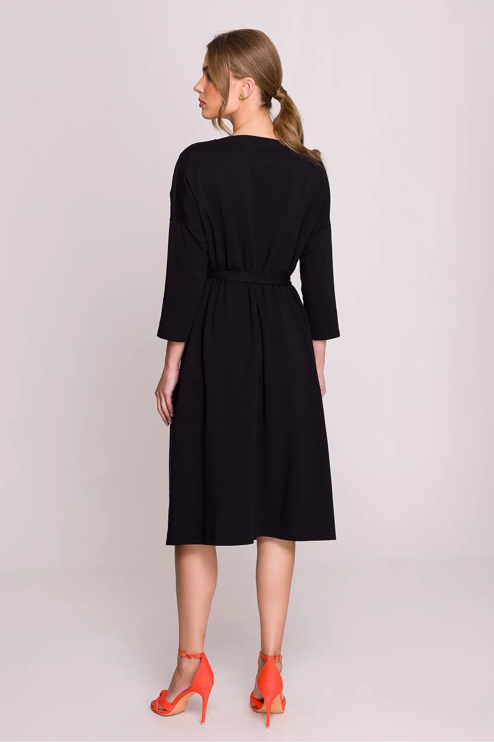 Elegant Water Neck Oversized Dress