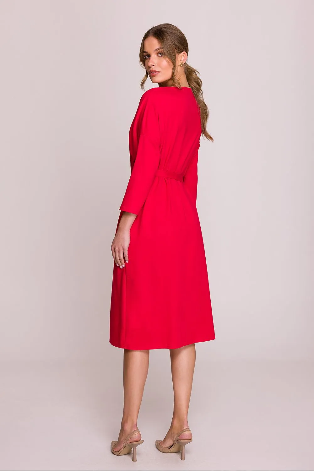 Elegant Water Neck Oversized Dress